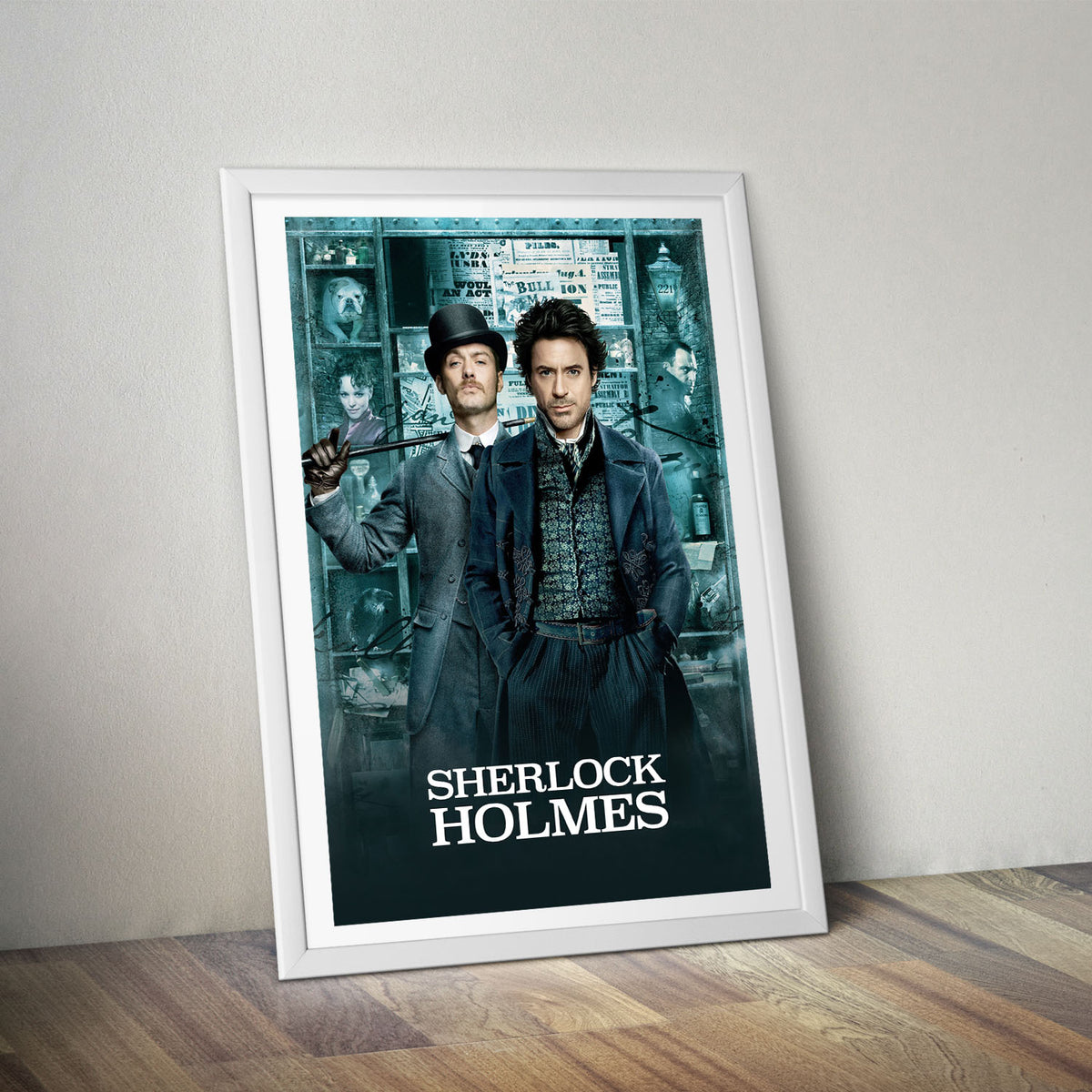 Flex Designs Poster Sherlock Holmes 5 x 7" Home Goods - Movie 2009 Movie Poster