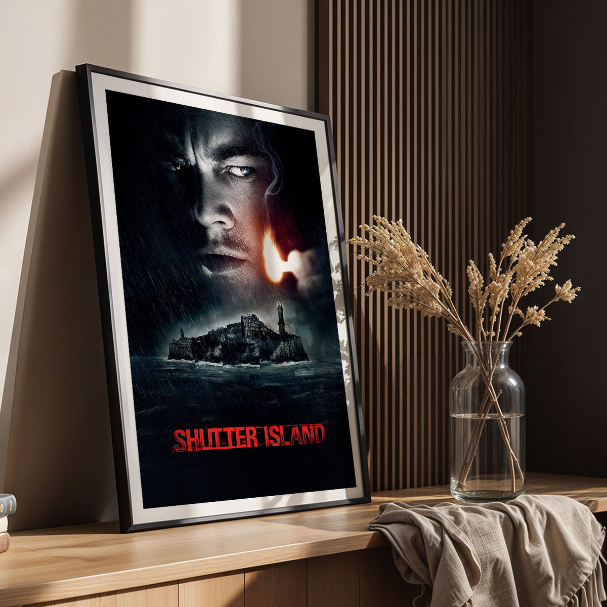 Flex Designs Poster Shutter Island 11 x 17" Home Goods - Movie 2010 Movie Poster