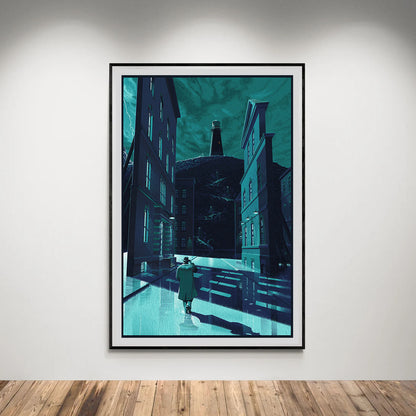 Flex Designs Poster Shutter Island Noir 5 x 7" Home Goods - Movie 2010 Movie Poster