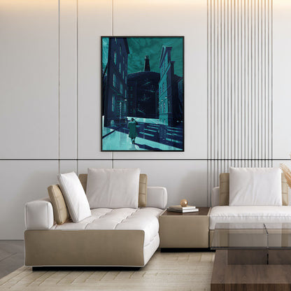 Flex Designs Poster Shutter Island Noir 11 x 17" Home Goods - Movie 2010 Movie Poster