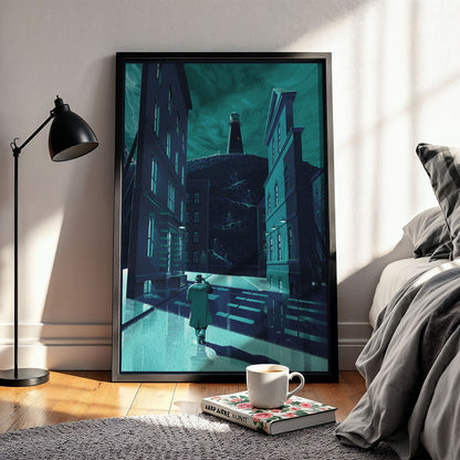 Flex Designs Poster Shutter Island Noir 11 x 17" Home Goods - Movie 2010 Movie Poster