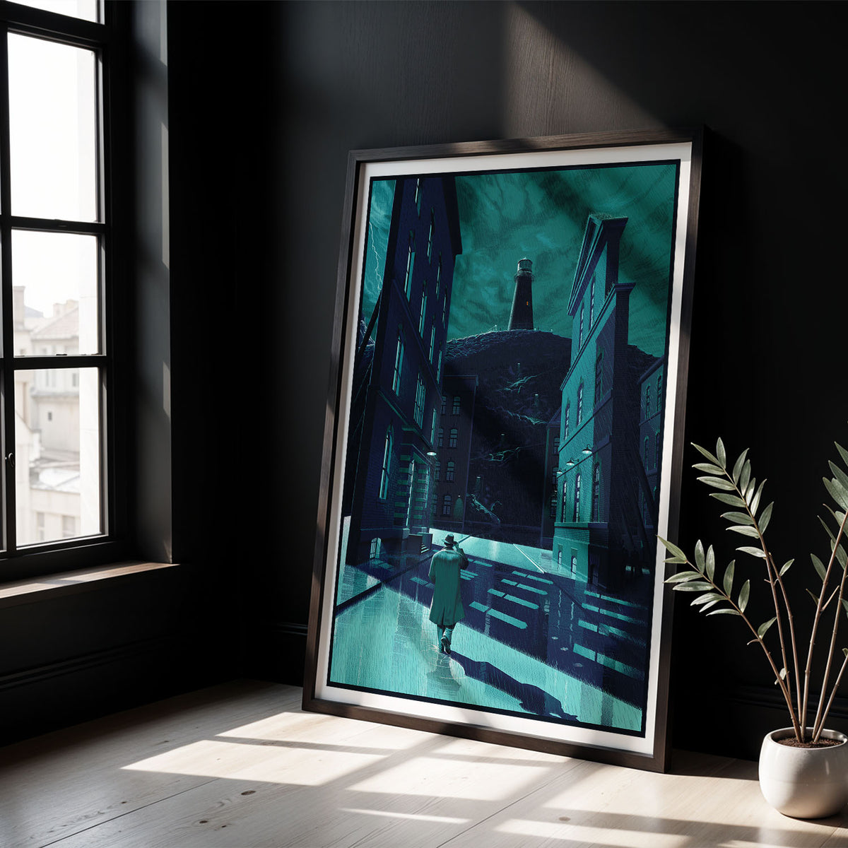 Flex Designs Poster Shutter Island Noir 5 x 7" Home Goods - Movie 2010 Movie Poster