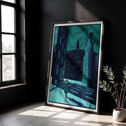 Flex Designs Poster Shutter Island Noir 5 x 7" Home Goods - Movie 2010 Movie Poster