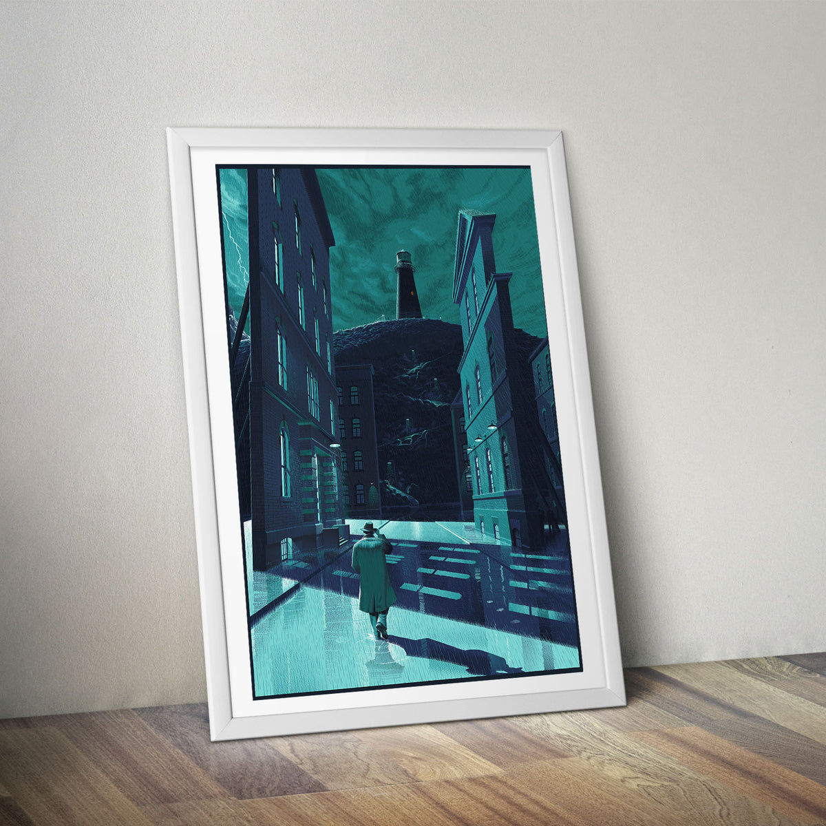 Flex Designs Poster Shutter Island Noir 5 x 7" Home Goods - Movie 2010 Movie Poster