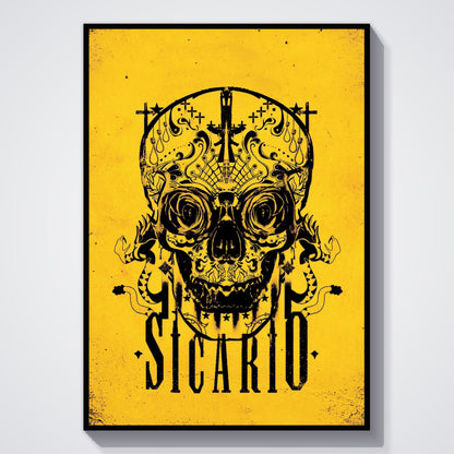 Flex Designs Poster Sicario Sketch 11 x 17" Home Goods - Movie 2015 Movie Poster