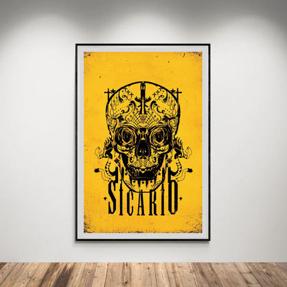 Flex Designs Poster Sicario Sketch 5 x 7" Home Goods - Movie 2015 Movie Poster
