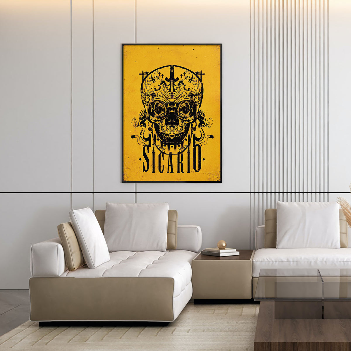 Flex Designs Poster Sicario Sketch 11 x 17" Home Goods - Movie 2015 Movie Poster