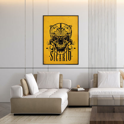 Flex Designs Poster Sicario Sketch 11 x 17" Home Goods - Movie 2015 Movie Poster