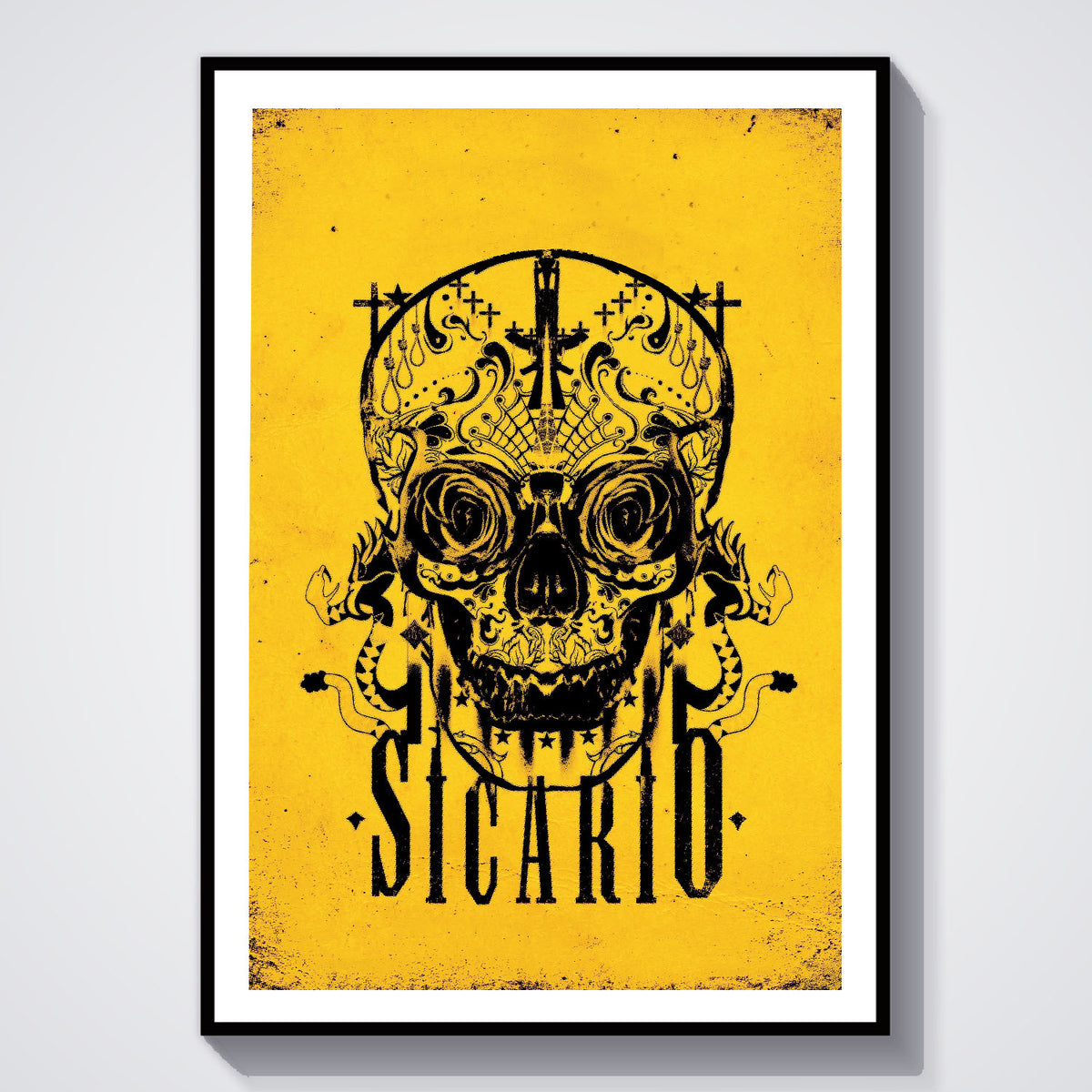 Flex Designs Poster Sicario Sketch 5 x 7" Home Goods - Movie 2015 Movie Poster