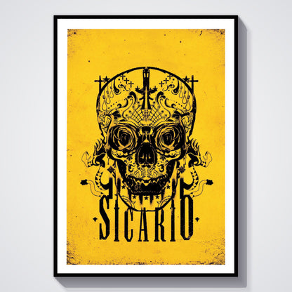 Flex Designs Poster Sicario Sketch 5 x 7" Home Goods - Movie 2015 Movie Poster