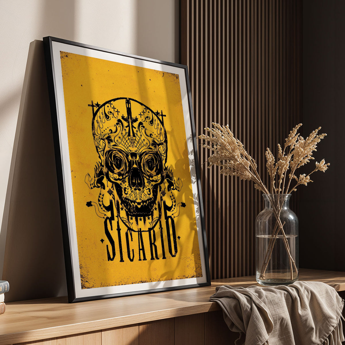 Flex Designs Poster Sicario Sketch 11 x 17" Home Goods - Movie 2015 Movie Poster
