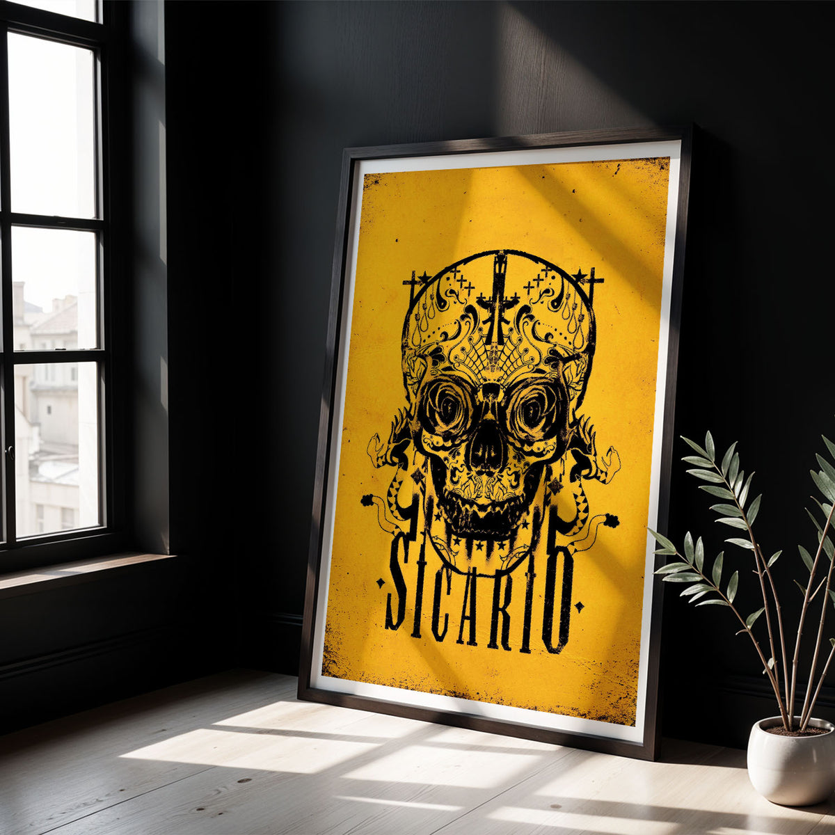 Flex Designs Poster Sicario Sketch 5 x 7" Home Goods - Movie 2015 Movie Poster