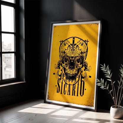 Flex Designs Poster Sicario Sketch 5 x 7" Home Goods - Movie 2015 Movie Poster