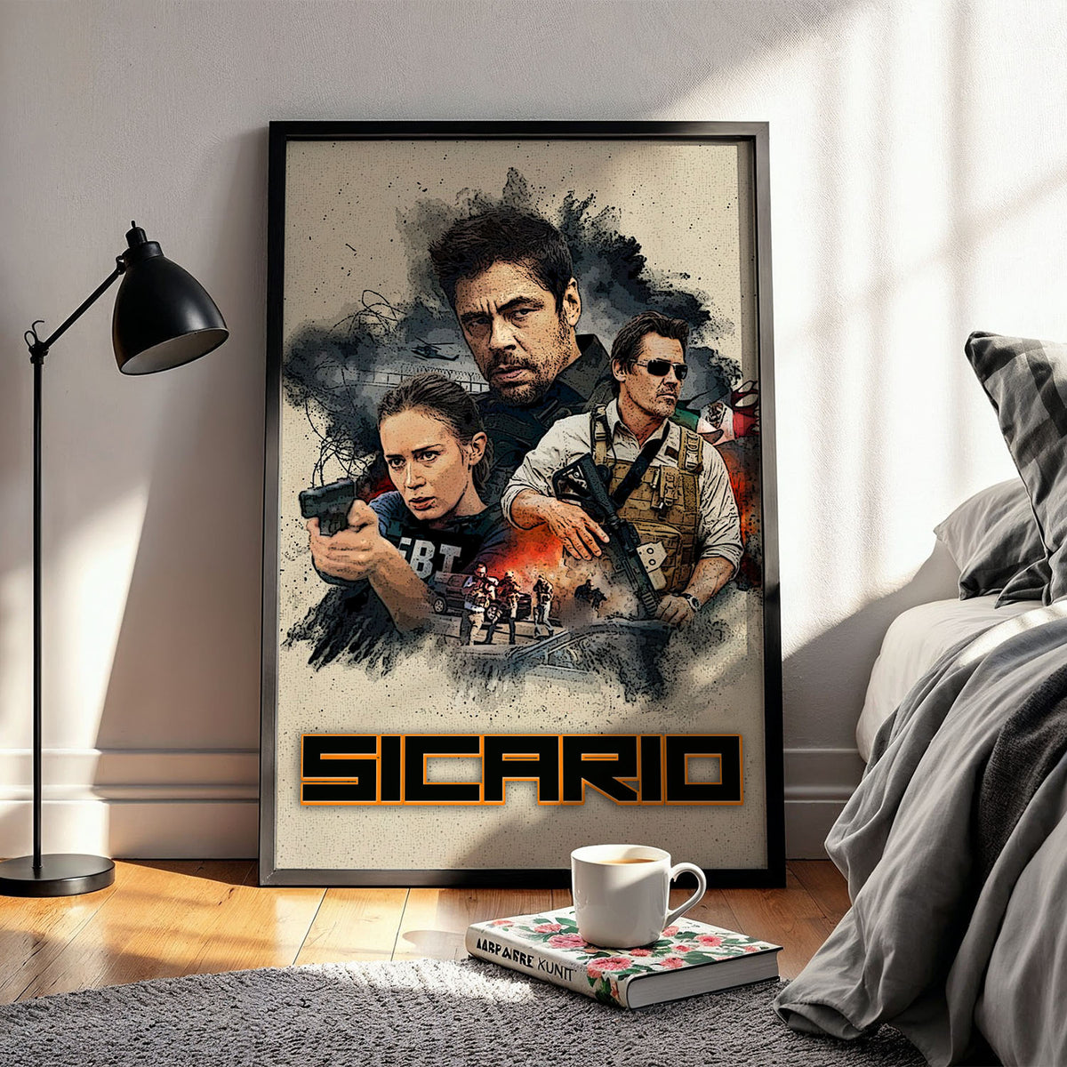 Flex Designs Poster Sicario 11 x 17" Home Goods - Movie 2015 Movie Poster