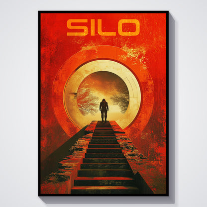 Flex Designs Poster Silo Sketch 11 x 17" Home Goods - TV Show 2023 TV Show Poster