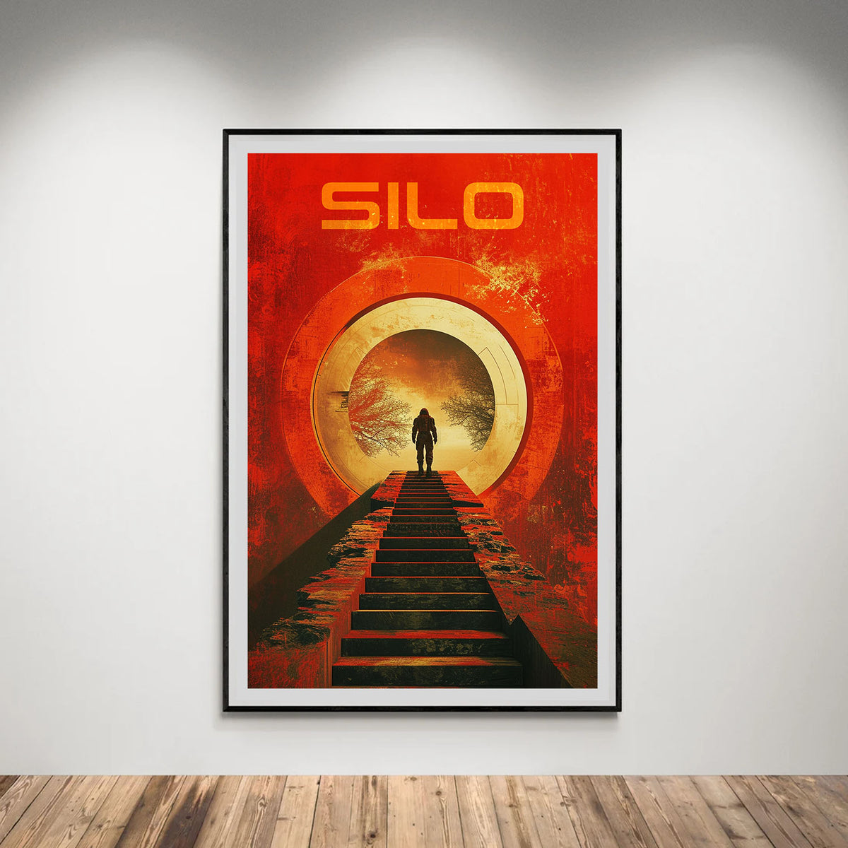 Flex Designs Poster Silo Sketch 5 x 7" Home Goods - TV Show 2023 TV Show Poster