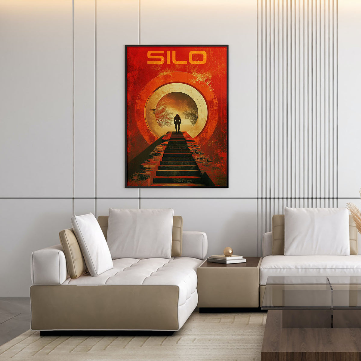 Flex Designs Poster Silo Sketch 11 x 17" Home Goods - TV Show 2023 TV Show Poster