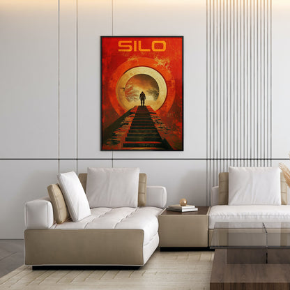 Flex Designs Poster Silo Sketch 11 x 17" Home Goods - TV Show 2023 TV Show Poster