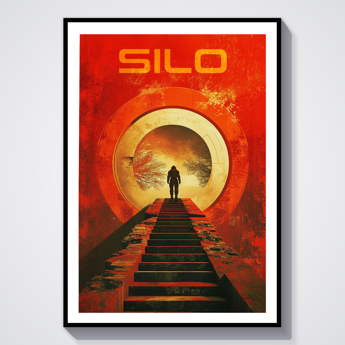 Flex Designs Poster Silo Sketch 5 x 7" Home Goods - TV Show 2023 TV Show Poster