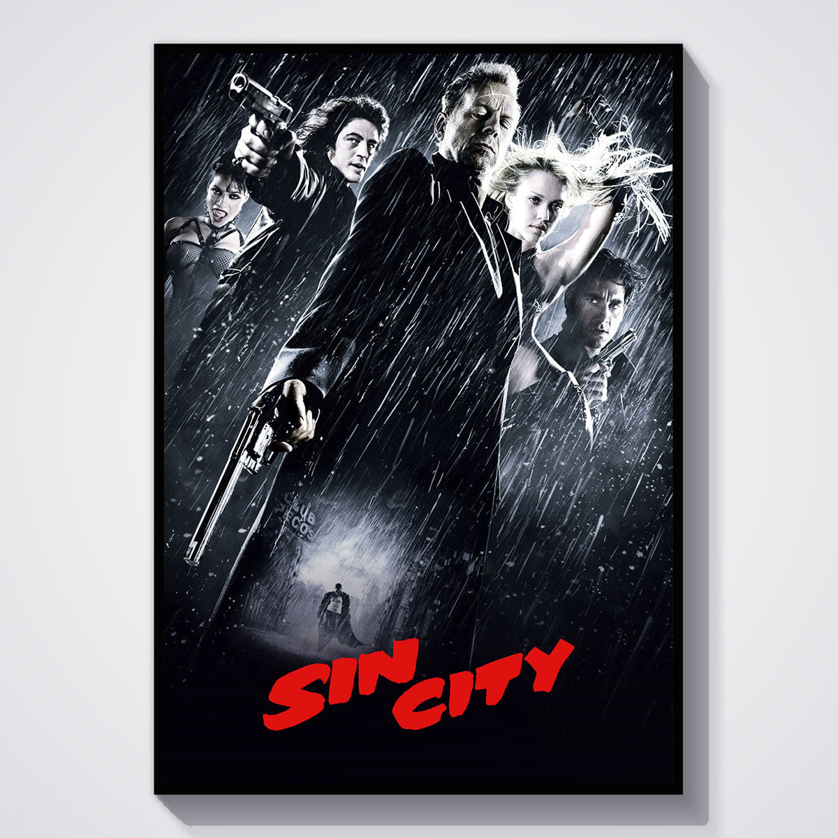 Flex Designs Poster Sin City 11 x 17" Home Goods - Movie 2005 Movie Poster