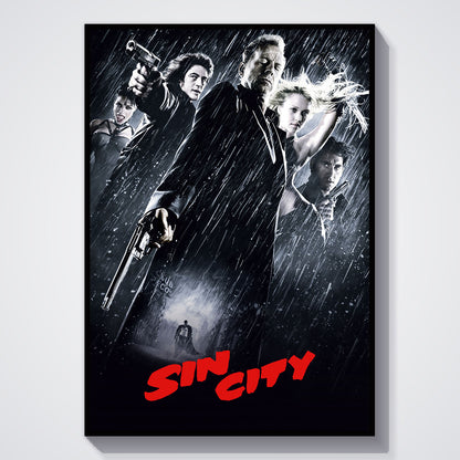 Flex Designs Poster Sin City 11 x 17" Home Goods - Movie 2005 Movie Poster