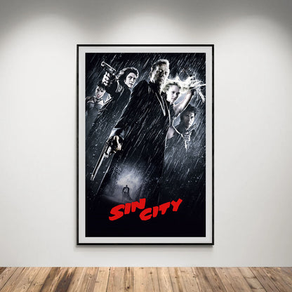 Flex Designs Poster Sin City 5 x 7" Home Goods - Movie 2005 Movie Poster