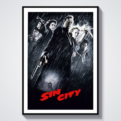 Flex Designs Poster Sin City 5 x 7" Home Goods - Movie 2005 Movie Poster