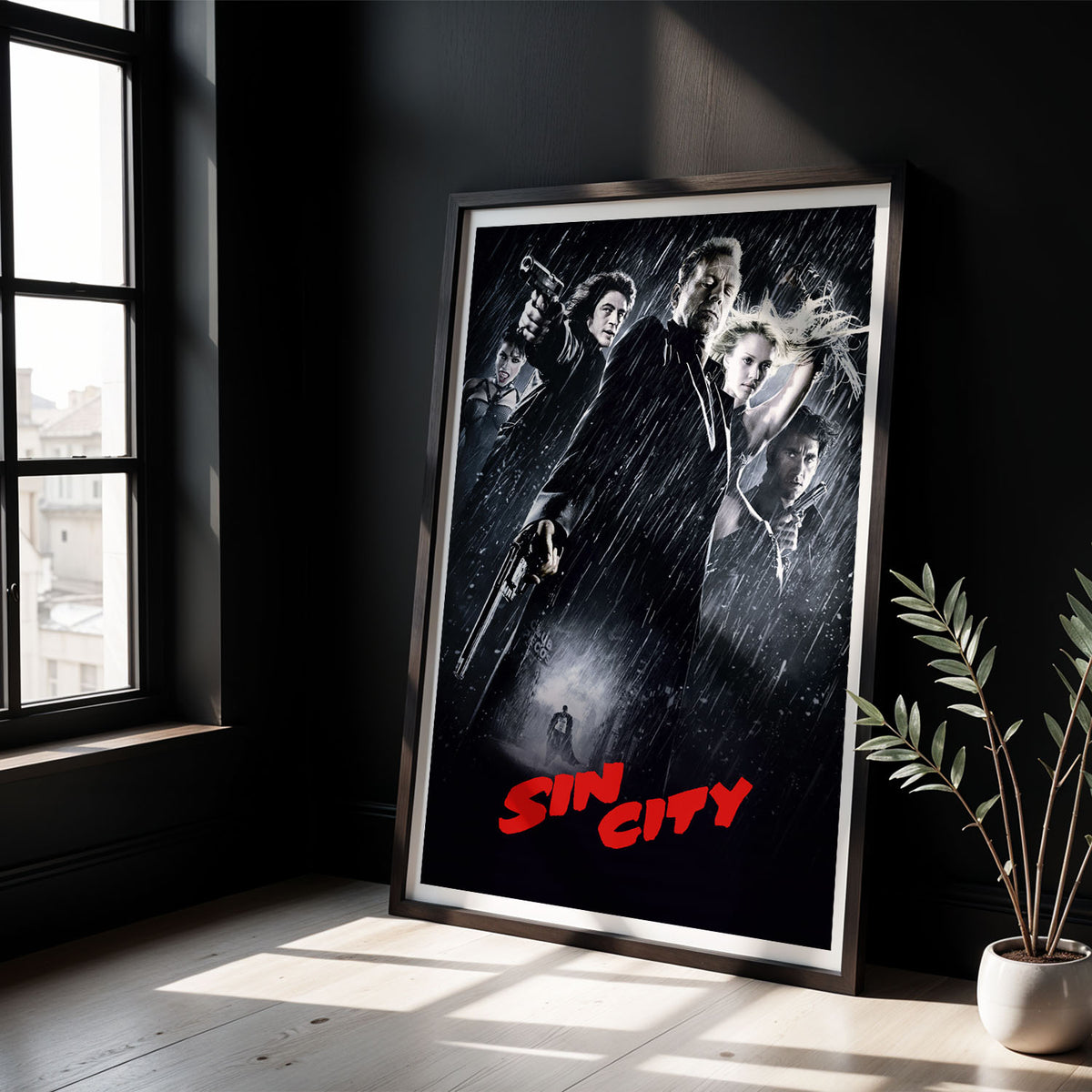 Flex Designs Poster Sin City 5 x 7" Home Goods - Movie 2005 Movie Poster