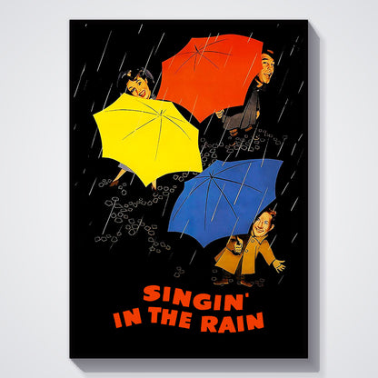 Flex Designs Poster Singin' in the Rain Sketch 11 x 17" Home Goods - Movie 1952 Movie Poster