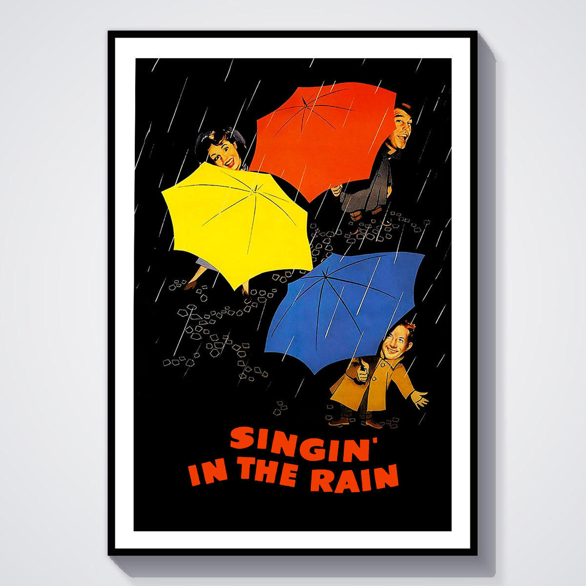 Flex Designs Poster Singin' in the Rain Sketch 5 x 7" Home Goods - Movie 1952 Movie Poster