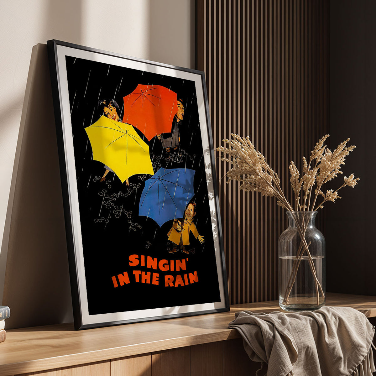 Flex Designs Poster Singin' in the Rain Sketch 11 x 17" Home Goods - Movie 1952 Movie Poster