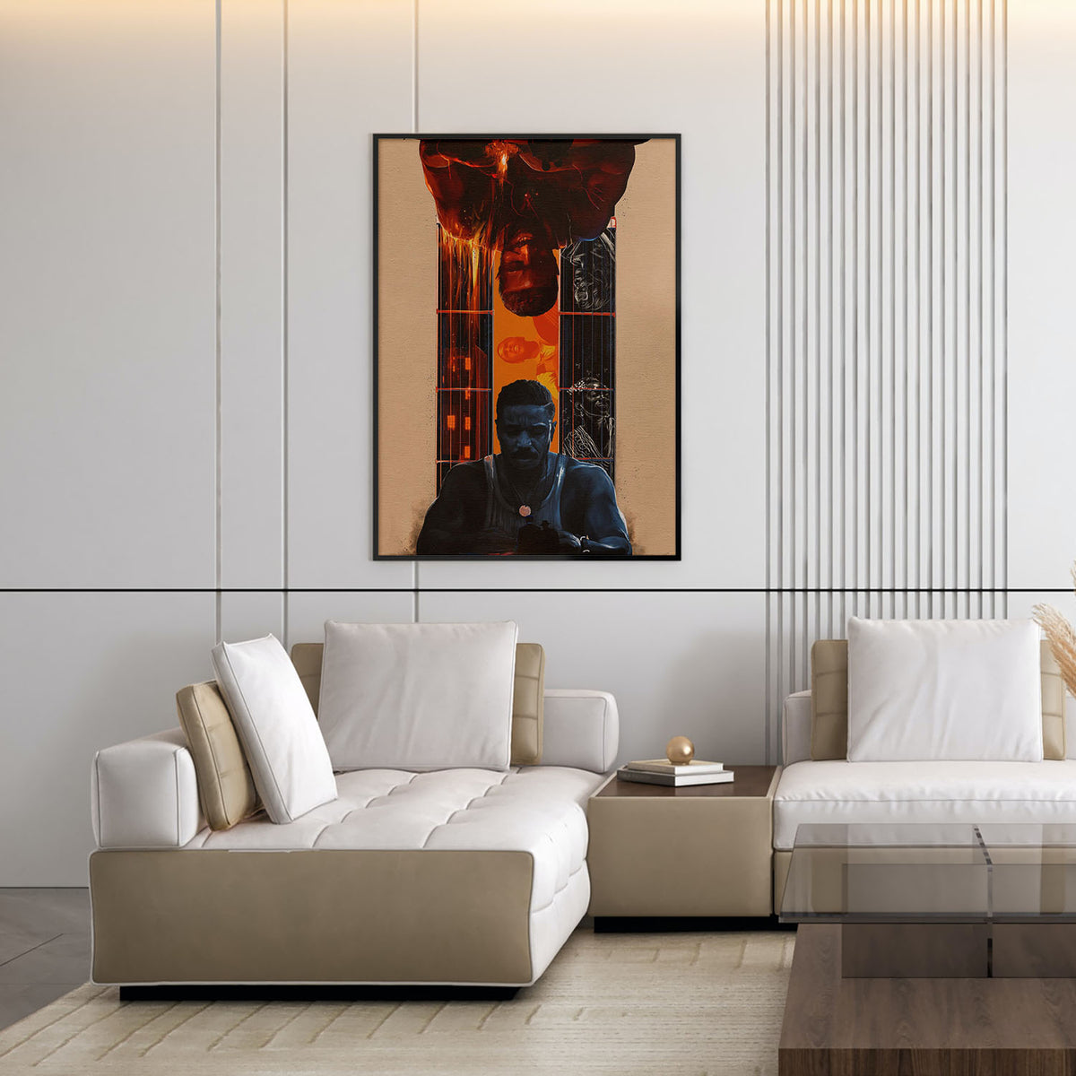 Flex Designs Poster Sinners Twins 11 x 17" Home Goods - Movie 2025 Movie Poster