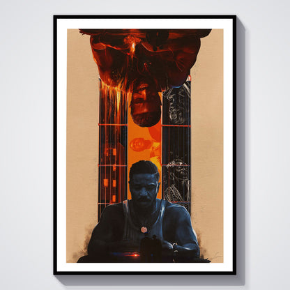 Flex Designs Poster Sinners Twins 5 x 7" Home Goods - Movie 2025 Movie Poster