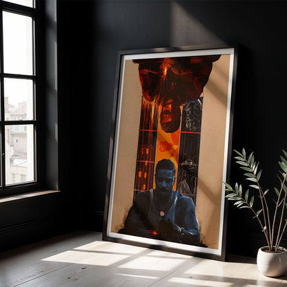 Flex Designs Poster Sinners Twins 5 x 7" Home Goods - Movie 2025 Movie Poster