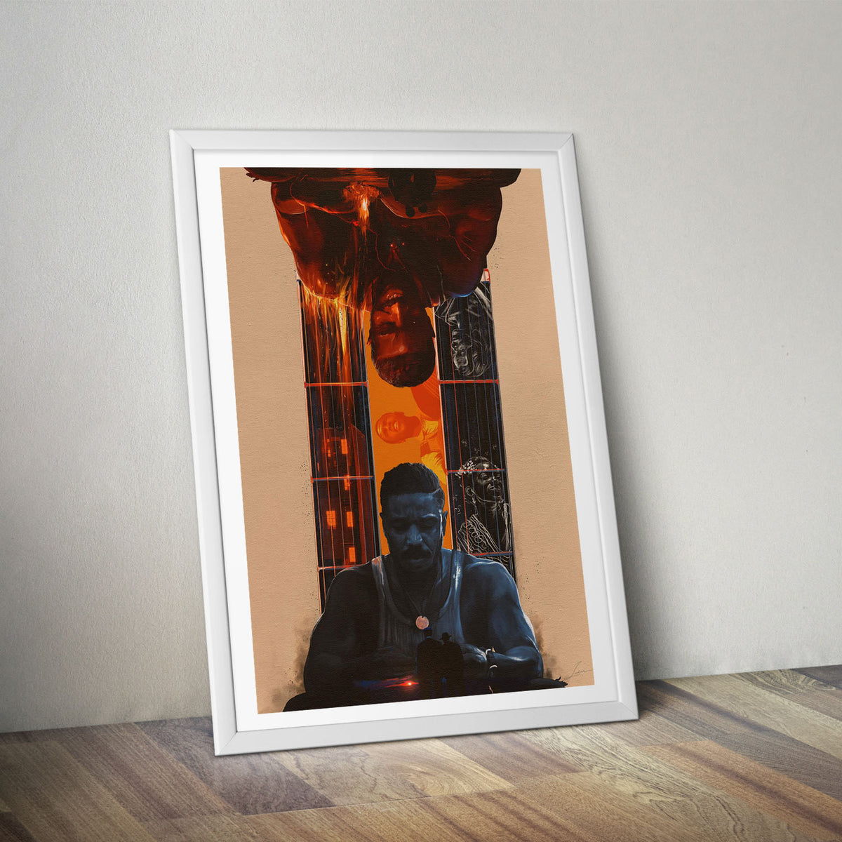 Flex Designs Poster Sinners Twins 5 x 7" Home Goods - Movie 2025 Movie Poster