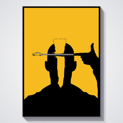 Flex Designs Poster Taxi Driver Sketch 11 x 17" Home Goods - Movie 1976 Movie Poster