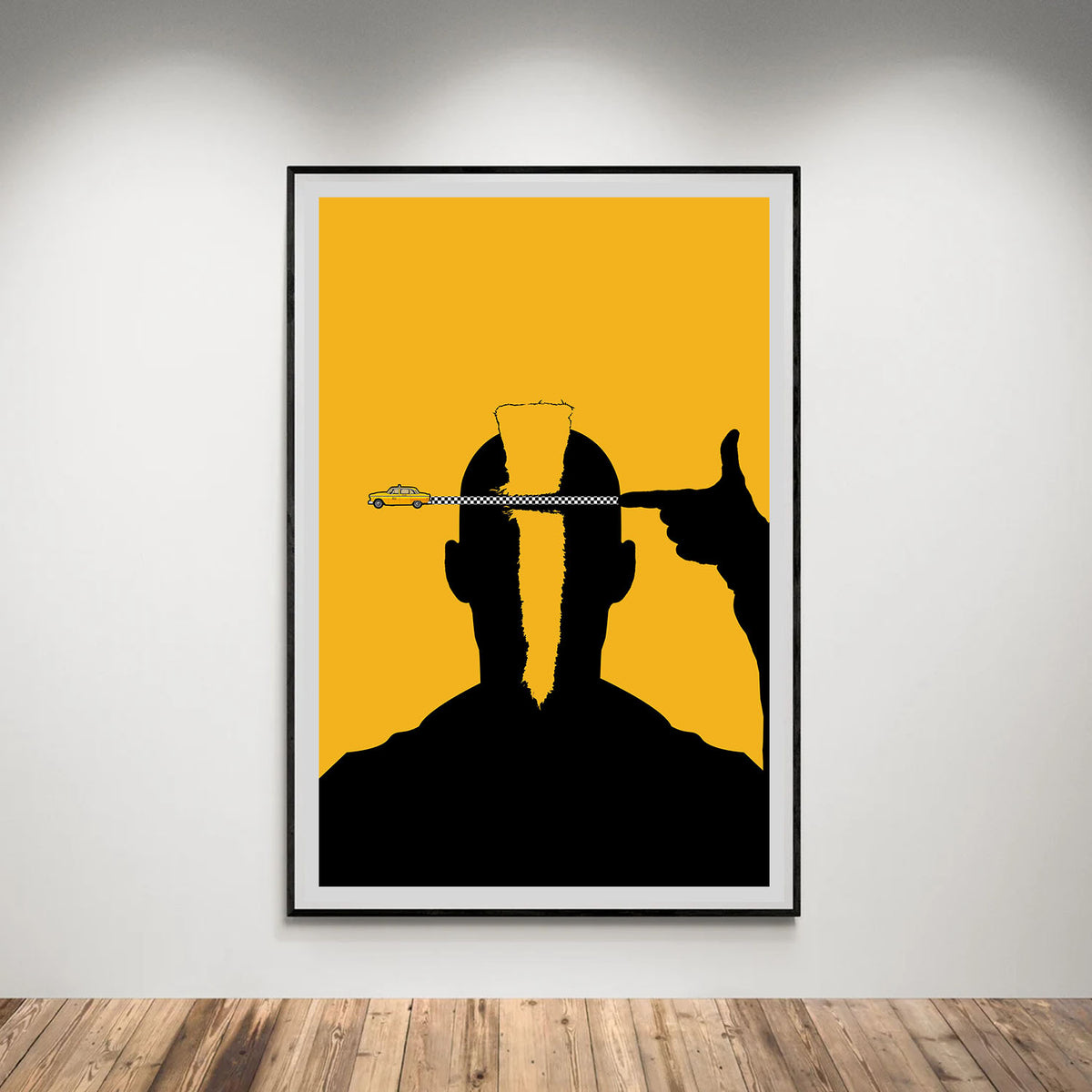 Flex Designs Poster Taxi Driver Sketch 5 x 7" Home Goods - Movie 1976 Movie Poster