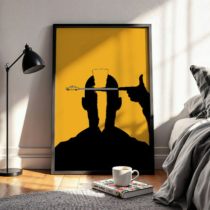 Flex Designs Poster Taxi Driver Sketch 11 x 17" Home Goods - Movie 1976 Movie Poster