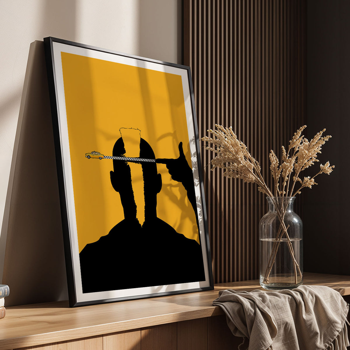 Flex Designs Poster Taxi Driver Sketch 11 x 17" Home Goods - Movie 1976 Movie Poster