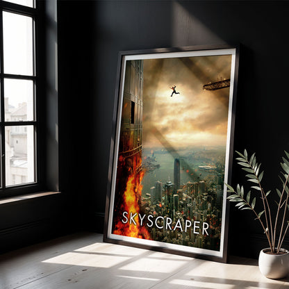 Flex Designs Poster Skyscraper 5 x 7" Home Goods - Movie 2018 Movie Poster