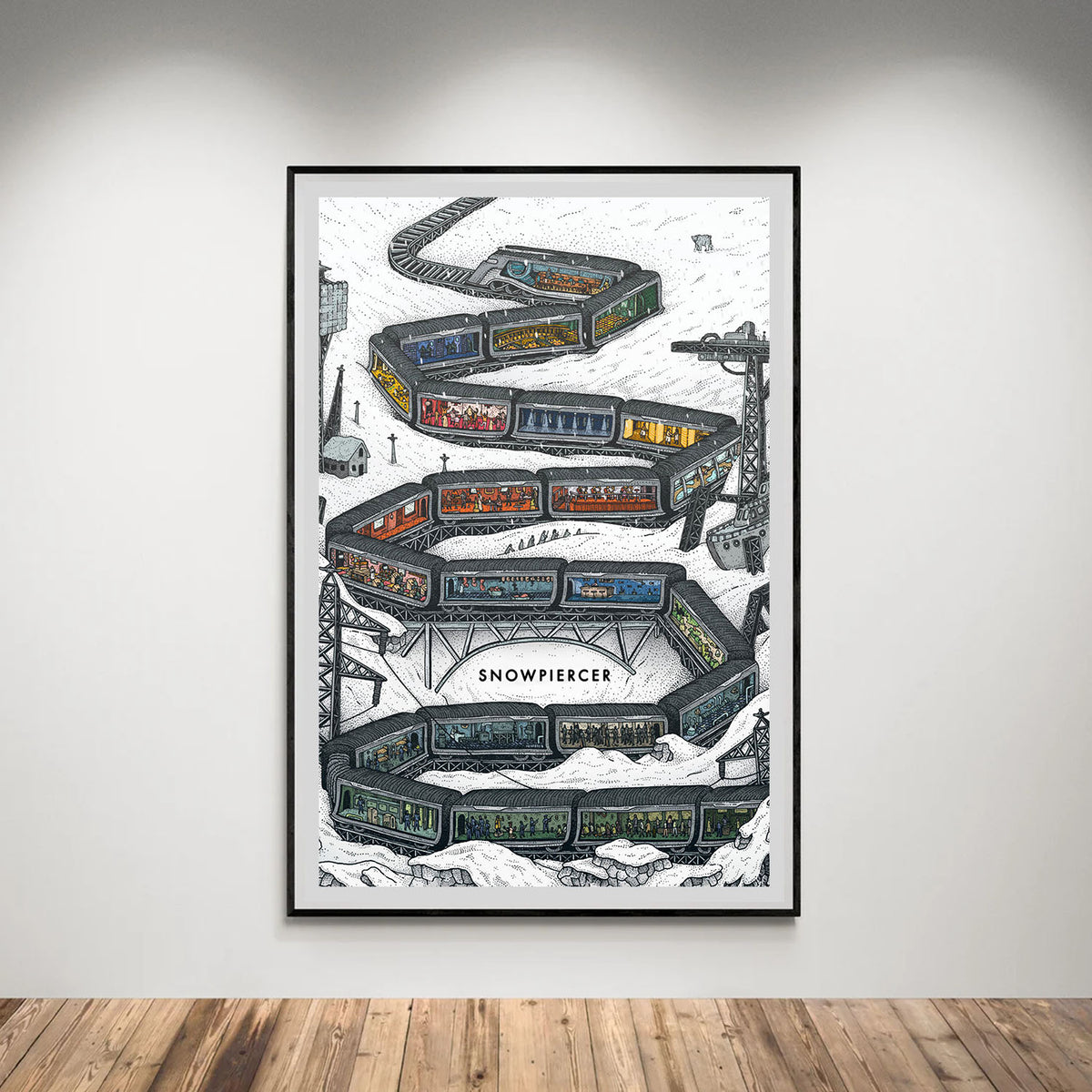 Flex Designs Poster Snowpiercer 5 x 7" Home Goods - Movie 2013 Movie Poster