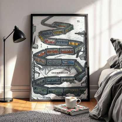 Flex Designs Poster Snowpiercer 11 x 17" Home Goods - Movie 2013 Movie Poster