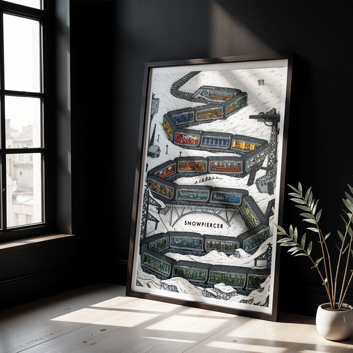 Flex Designs Poster Snowpiercer 5 x 7" Home Goods - Movie 2013 Movie Poster