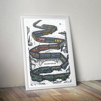 Flex Designs Poster Snowpiercer 5 x 7" Home Goods - Movie 2013 Movie Poster