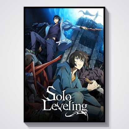 Flex Designs Poster Solo Leveling Cover 11 x 17" Home Goods - TV Show 2024 TV Show Poster