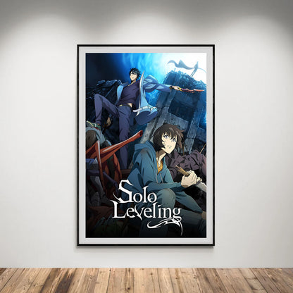 Flex Designs Poster Solo Leveling Cover 5 x 7" Home Goods - TV Show 2024 TV Show Poster