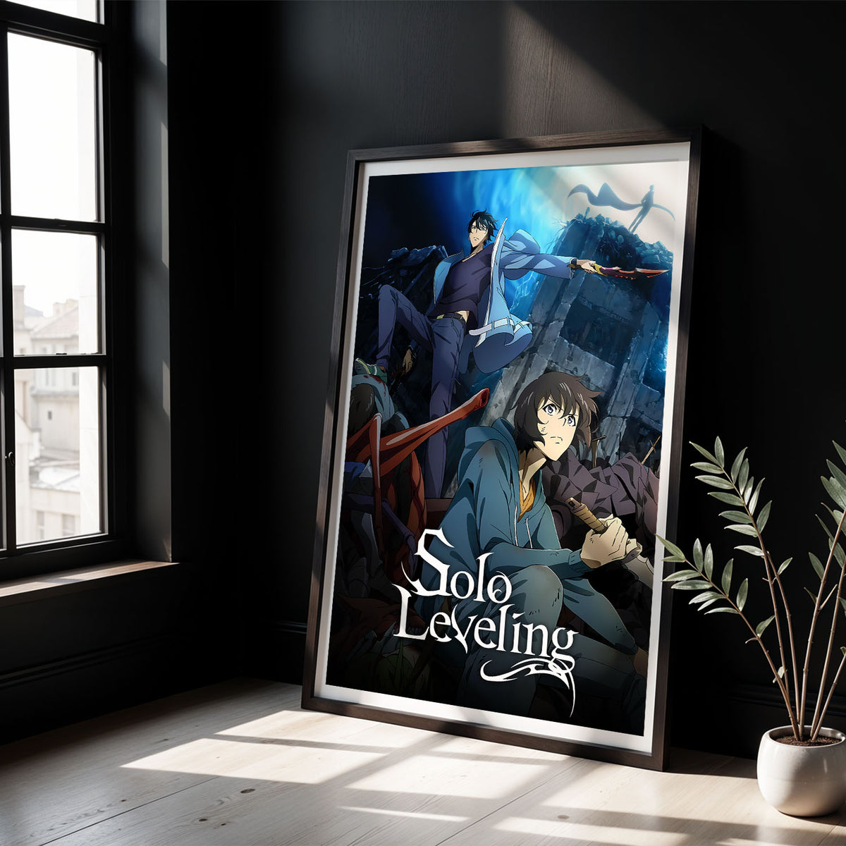 Flex Designs Poster Solo Leveling Cover 5 x 7" Home Goods - TV Show 2024 TV Show Poster