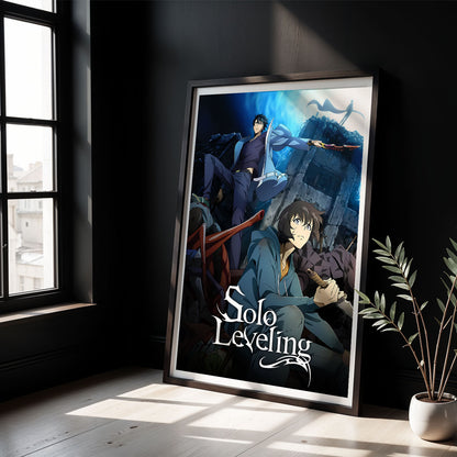 Flex Designs Poster Solo Leveling Cover 5 x 7" Home Goods - TV Show 2024 TV Show Poster