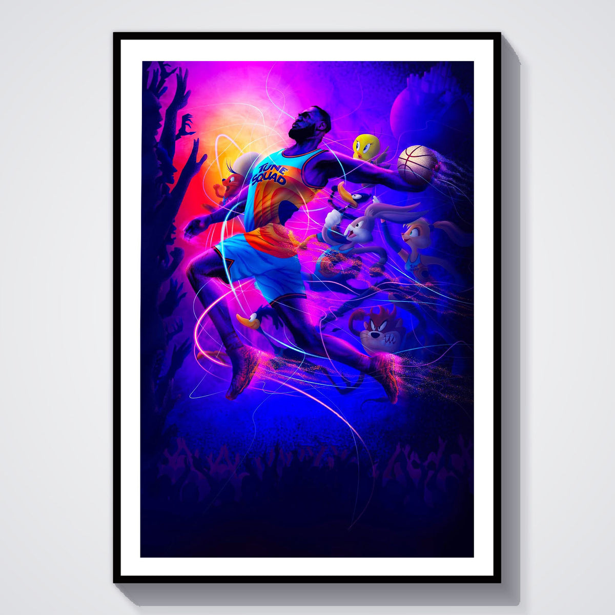 Flex Designs Poster Space Jam A New Legacy 5 x 7" Home Goods - Movie 2021 Movie Poster