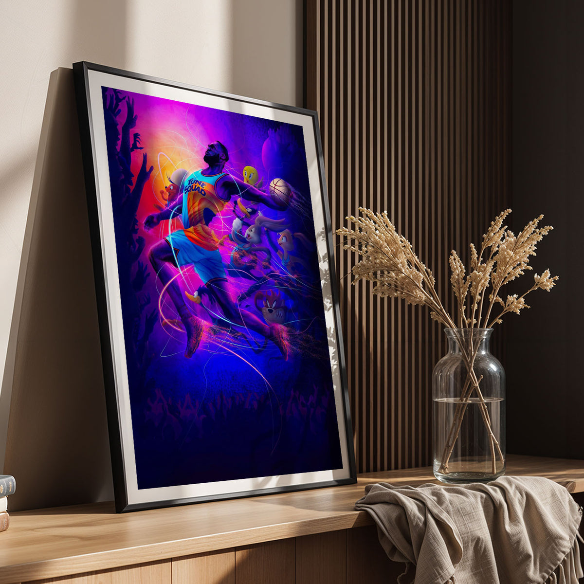 Flex Designs Poster Space Jam A New Legacy 11 x 17" Home Goods - Movie 2021 Movie Poster